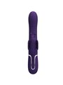 Pretty Love - Vibratore Rabbit Multifunzione in Silicone 4 in 1 Viola