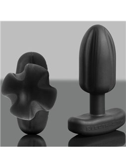 Electrastim - Tartarus Anal Plug Quadripolar Silicone Black