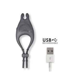 Oninder Pampa - Anello Fallico Regolabile con Vibrazione e Stimolatore Rabbit