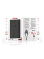 Oninder Pampa - Anello Fallico Regolabile con Vibrazione e Stimolatore Rabbit