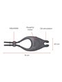 Oninder Pampa - Anello Fallico Regolabile con Vibrazione e Stimolatore Rabbit