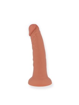 Oninder Bogotà - Dildo Vibratore Medio 9 Vel. Beige 20 Cm con App Gratuita