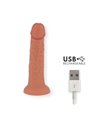 Oninder - Small Bogotá Vibrator Dildo 9 Speeds Natural 22 Cm -O- 4.5 Cm - Free App