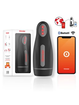 Oninder - Seoul Rechargeable Male Masturbator 10 Speed - Free App