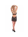 Livco Corsetti Fashion - Orana Oazza Set Babydoll + Thong Black
