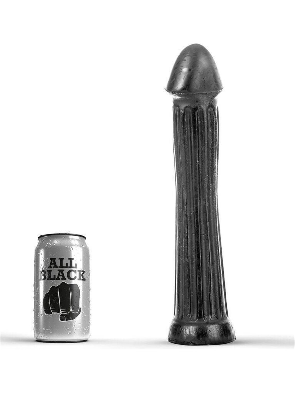All Black - Dildo Anale Vaginale 31 CM