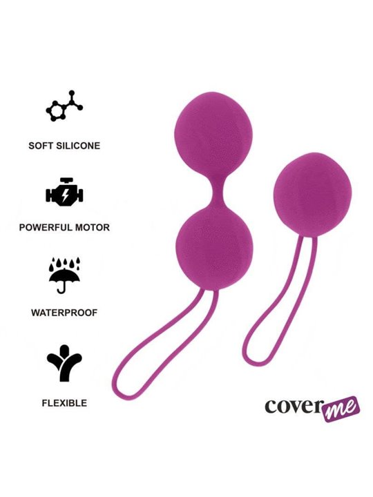 Coverme Kegel Fit - Palline Cinesi per Pavimento Pelvico - 40 Gr e 85 Gr