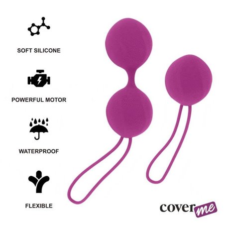 Coverme Kegel Fit - Palline Cinesi per Pavimento Pelvico - 40 Gr e 85 Gr