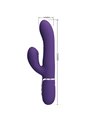 Pretty Love Mariana - Vibratore Rabbit Punto G Multifunzione 4 in 1 Viola
