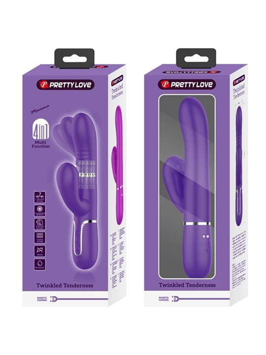 Pretty Love - Multifunction G-Spot Vibrator Purple