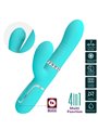 Pretty Love - Multifunction G-Spot Vibrator Aqua Green