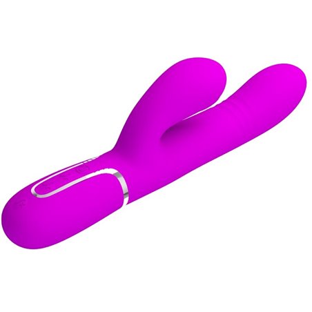 Pretty Love Mariana - Vibratore Rabbit Punto G Multifunzione 4 in 1 Fucsia