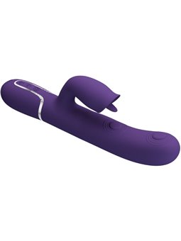 Pretty Love - Rabbit Vibrator With Licking Purple