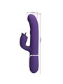 Pretty Love Gigi - Vibratore Rabbit 4 in 1 con Funzione Lingua Viola