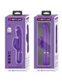 Pretty Love Gigi - Vibratore Rabbit 4 in 1 con Funzione Lingua Viola