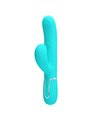 Pretty Love - Perlita Multifunction 3 In 1 G-Spot Vibrator Aqua Green