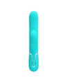 Pretty Love - Perlita Multifunction 3 In 1 G-Spot Vibrator Aqua Green