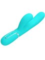 Pretty Love - Perlita Multifunction 3 In 1 G-Spot Vibrator Aqua Green