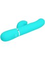 Pretty Love - Perlita Multifunction 3 In 1 G-Spot Vibrator Aqua Green