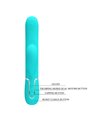 Pretty Love - Perlita Multifunction 3 In 1 G-Spot Vibrator Aqua Green
