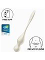 Satisfyer Love Birds 1 - Palle di Kegel Vibranti in Silicone Bianco