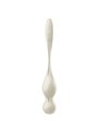 Satisfyer Love Birds 1 - Palle di Kegel Vibranti in Silicone Bianco