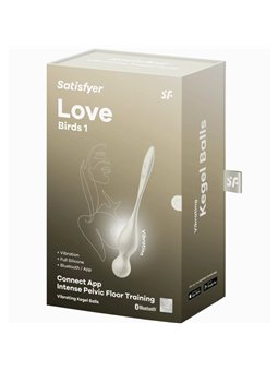 Satisfyer - Love Birds Vibrating Kegel Balls White