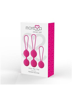 Moressa Osian Set Premium Silicone  Pink