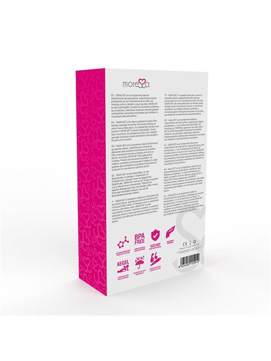 Moressa Osian Set Premium Silicone  Pink