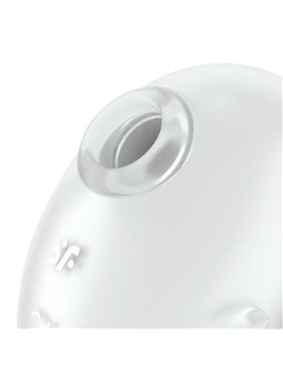 Satisfyer Cutie Ghost - Vibratore con Funzione Aspirazione - Bianco