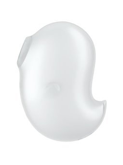 Satisfyer Cutie Ghost - Vibratore con Funzione Aspirazione - Bianco