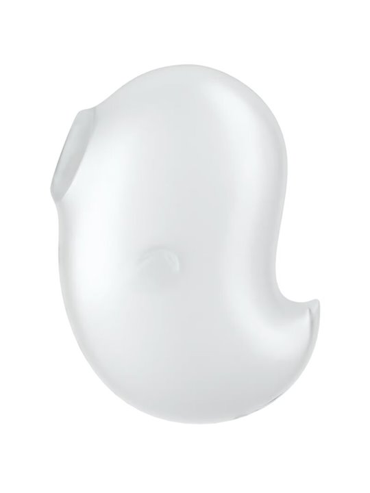 Satisfyer Cutie Ghost - Vibratore con Funzione Aspirazione - Bianco