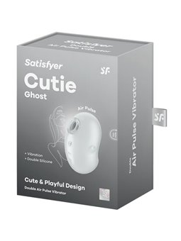 Satisfyer - Cutie Ghost Lay-On Vibrator White