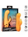 Calexotics - Montecito Muse Vibrator Rabbit Orange By California Dreaming