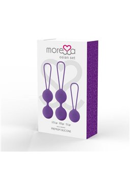 Moressa Osian Set Premium Silicone  Purple