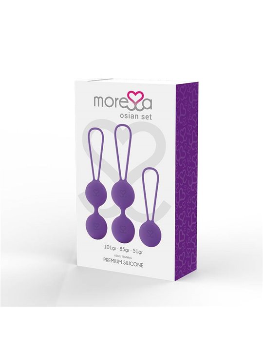 Moressa Osian Set Premium Silicone  Purple
