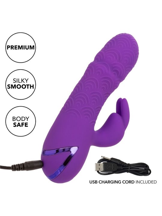 Calexotics Manhattan Beach Marvel - Vibratore Rabbit Multifunzione Viola