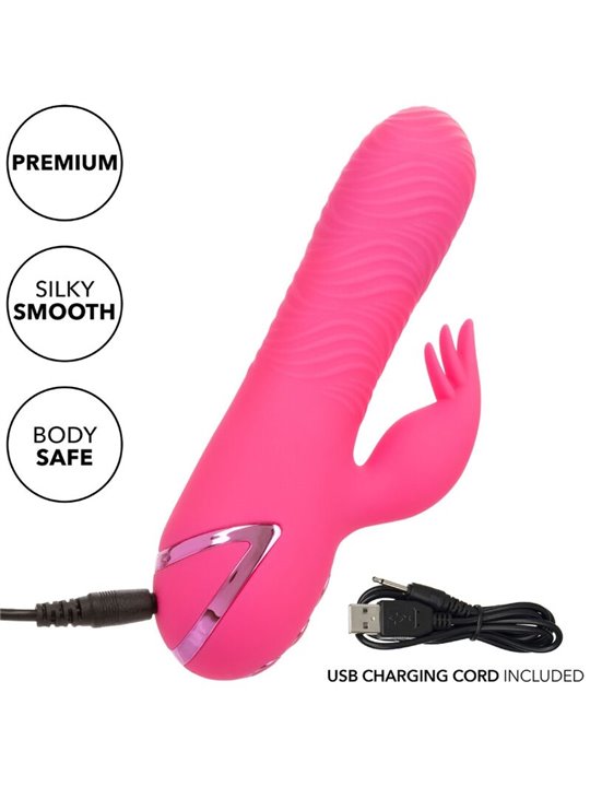 Calexotics Sacramento Sweetie - Vibratore Rabbit Multifunzione Rosa