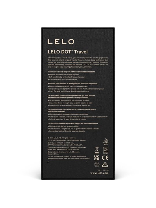 Lelo - Dot Travel Clitoris Stimulator Pink
