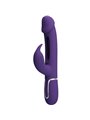 Pretty Love Kampas - Vibratore Rabbit Realistico Multifunzione 3 in 1 Viola