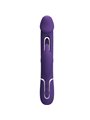Pretty Love - Kampas Rabbit 3 In 1 Multifunction Vibrator With Tongue Violet