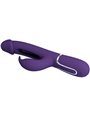 Pretty Love Kampas - Vibratore Rabbit Realistico Multifunzione 3 in 1 Viola