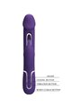 Pretty Love Kampas - Vibratore Rabbit Realistico Multifunzione 3 in 1 Viola
