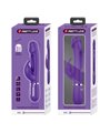 Pretty Love Kampas - Vibratore Rabbit Realistico Multifunzione 3 in 1 Viola