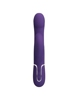 Pretty Love Zalin - Vibratore Rabbit Multifunzione 4 in 1 Viola