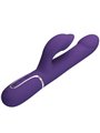 Pretty Love Zalin - Vibratore Rabbit Multifunzione 4 in 1 Viola