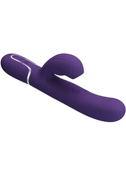 Pretty Love Perlita - Vibratore Rabbit Punto G Multifunzione 3 in 1 Viola
