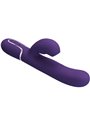 Pretty Love Perlita - Vibratore Rabbit Punto G Multifunzione 3 in 1 Viola