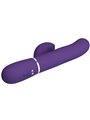 Pretty Love Perlita - Vibratore Rabbit Punto G Multifunzione 3 in 1 Viola