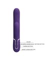 Pretty Love Perlita - Vibratore Rabbit Punto G Multifunzione 3 in 1 Viola